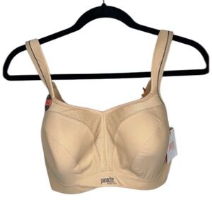Panache Womens Power Wired Underwire Sports Bra in Latte 34DDD 5021